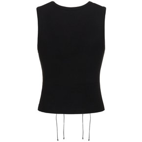 [해외배송] 23 F/W DION LEE PICOT 스트레치 코튼 탱크 탑 B0060514095