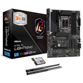 ASRock Z790 PG Lightning D5 + WiFi6E 모듈 패키지 에즈윈