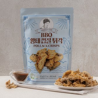 오희숙전통부각 [오희숙 전통부각] BBQ황태껍질튀각 90g