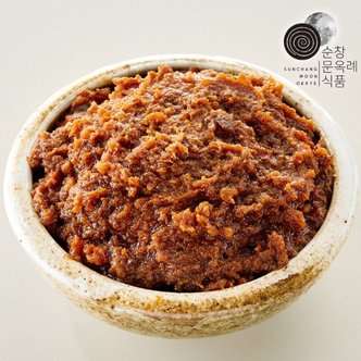  국내산 순창문옥례식품 우리콩 전통 쌈장 1kg  밀폐용기