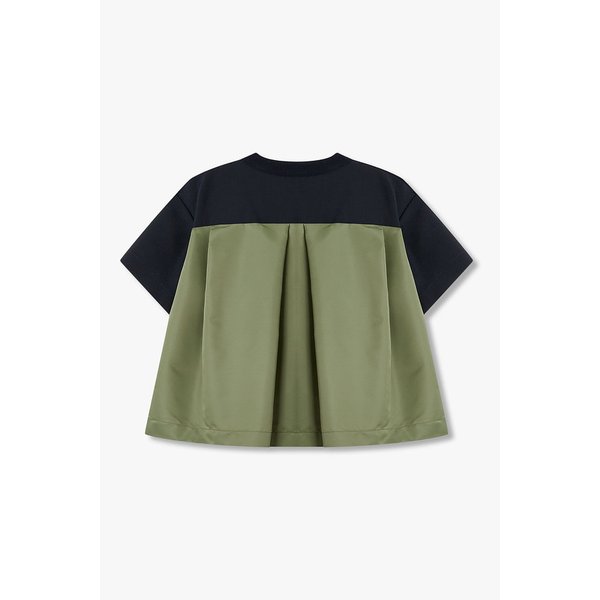 [CLASSICS]여성 백 플리츠 슈팅 풀오버 6416120100000