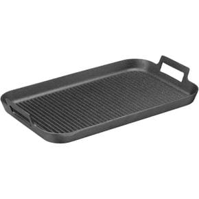 독일 스켑슐트 프라이팬 1853118 SKEPPSHULT - Grill Plate Noir Cast Iron 40 x 25 cm Can be U