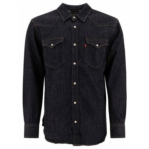 남성 Levis 65 웨스턴 셔츠 A6127 0000 Blue /3