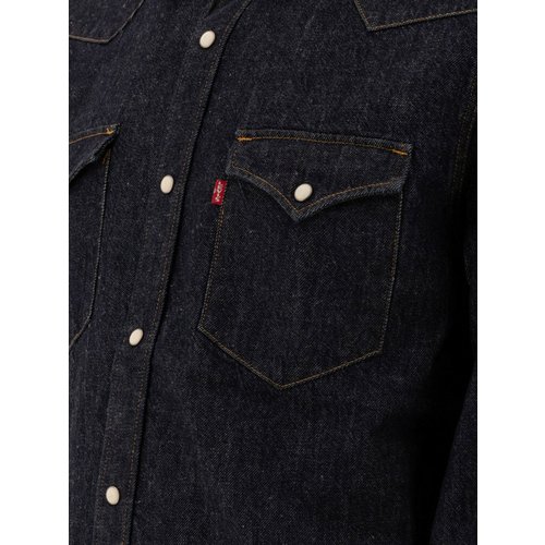 남성 Levis 65 웨스턴 셔츠 A6127 0000 Blue /3