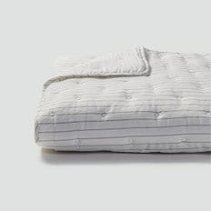 JAJU 라인 서커 차렵이불_SS_화이트 J605202000101