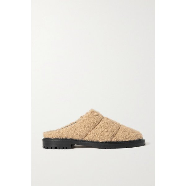 스타우드 Astro Quilted Faux Shearling Mules 베이지 13452677152446913