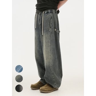 딥센스 썸머 사이드 스냅 와이드 밴딩 데님 D602 - 3COLOR