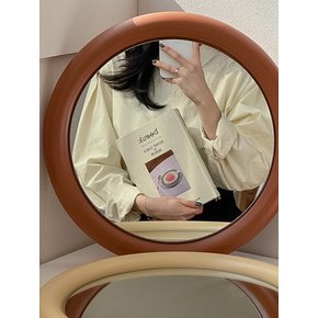 원형 라운드 빈티지 거울