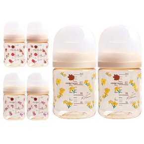 베베그로우 PPSU 디자인트윈팩 160ml (노꼭지) 동백 노랑붓...