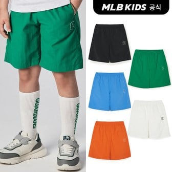 MLB키즈 (공식)24SS 베이직 스몰로고 우븐 반바지 (5color) 7ASMB0443