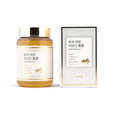 들과 바람 머금은 꽃꿀 230g,580g 천연벌꿀