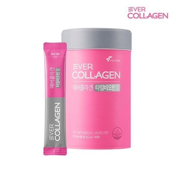 [정가 46,000원] 에버콜라겐 타임비오틴 업 30일분 식약처 기능성 인...