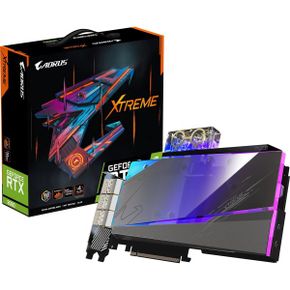 영국 기가바이트 그래픽카드 Gigabyte AORUS GeForce RTX 3080 XTREME WATERFORCE WB 10GB V2 LH