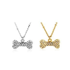 고품질 16KGP 큐트 뼈다귀 목걸이 (W255812)