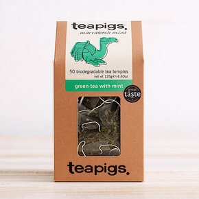 티피그 마라케시 민트 그린티 teapigs green tea with mint marrakesh mint 50티백 2개