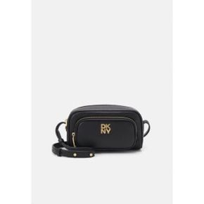 4759108 DKNY PHILO CROSSBODY - Across body bag black/gold-coloured