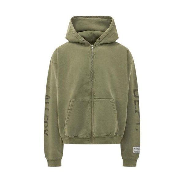 26SS 갤러리 디파트먼트 후드 티셔츠 OUT023 TROOP OLIVE DOM