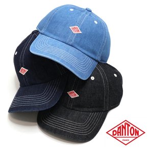 데님 6패널 캡모자 야구모자 남여공용 DT-H0227YMN FADE BLUE