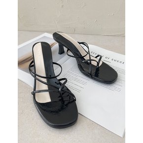 Luminous mule Sandals_black ODR240016