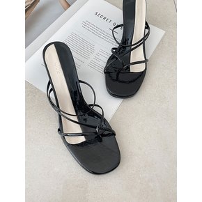 Luminous mule Sandals_black ODR240016