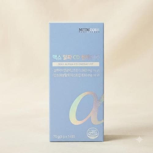 웰레스트 뉴트리코어 맥스 알파CD 원데이 핏 알 5g x 14포 (1개)(1)
