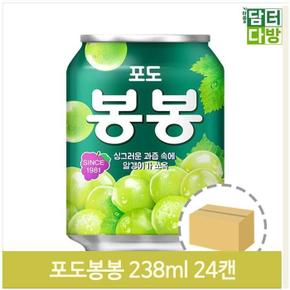 포도 알갱이 음료 24캔 238ml 과즙 주스 마트 업소 (S9379473)