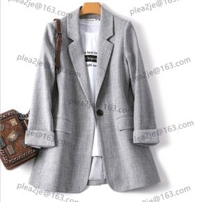 여자 빅사이즈 캐주얼 정장 자켓 데일리 프리미엄 쿨 코트