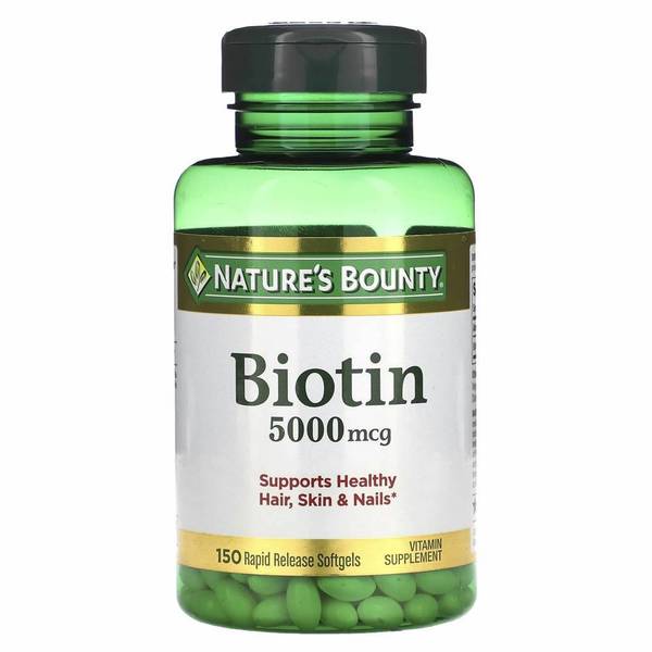 네이쳐스바운티 비오틴 Biotin 5000MCG 150소프트겔