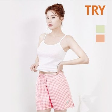 365buy TRY 여성 하나만 씨어서커 트렁크 팬티 파자마 택1