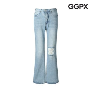 GGPX 데미지 부츠컷 데님 팬츠 (GP3PT004F)