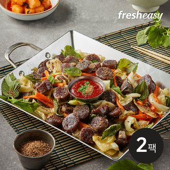 프레시지 신림동백순대볶음 2인분x2팩 4인분(냉장)