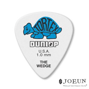 [던롭] 기타피크 Tortex wedge 1.0mm 424R1.0 톨텍스 웨지