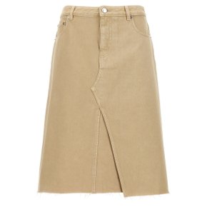 Womens Skirt 160596253 Beige