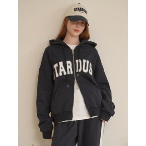 Stardust zip-up hood Navy