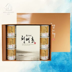 [명절 후 배송][웰굿]프리미엄 명품 김 선물세트 5호(캔6,천변초7)