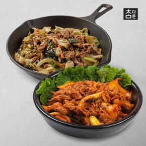 참다른 한돈 고추장 돼지불백 400g x 2팩 + 간장 돼지불백 400g x 2팩