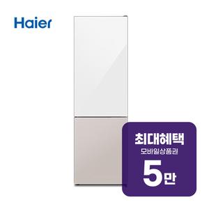글램글라스 스마트 콤비 2도어 냉장고 244L HRP255MDWE 렌탈 60개월 월 18200원