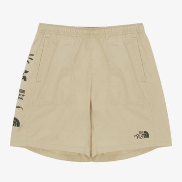 노스페이스 [노스페이스 공식] NS6NR09C 남성 에버그린 쇼츠_BEIGE