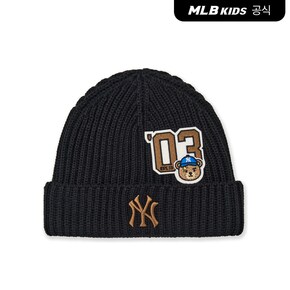 [공식]26FW 메가베어 와펜 미드비니 NY (Black) 7ABNC0166-50BKS