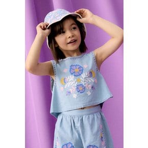 26SS 키즈 나시 블라우스 CAMISOLE ALBANE GRI-S26-C0102