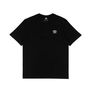 에센셜 스몰로고 반팔 티셔츠 UQ123CRS19BLK