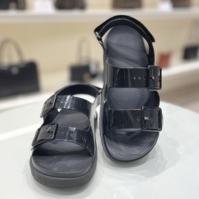 [미벤트 중고명품A+급]구찌 GG 수프림 블랙 러버 미니 샌들 660243 SIZE 37 (NB07253517M)