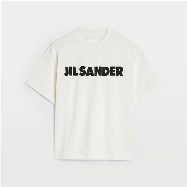 확대된 대표 [MUST IT] 125795391 질샌더 로고 여성 반팔 티셔츠 J02GC0001 J45148 102
