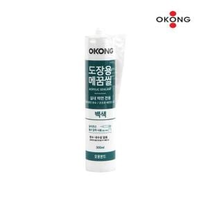 오공 도장용 메꿈씰 300ml 백색 틈새 충진 보수 (S11222620)