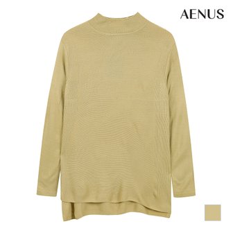 NII [AENUS] 여성 반터틀 루즈핏 니트_BEIGE