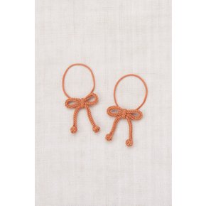 25FW 키즈 헤어끈 POPCORN BOW ELASTIC-PALOMINO K1044F25-642