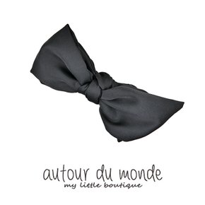 special ribbon hairband (black)