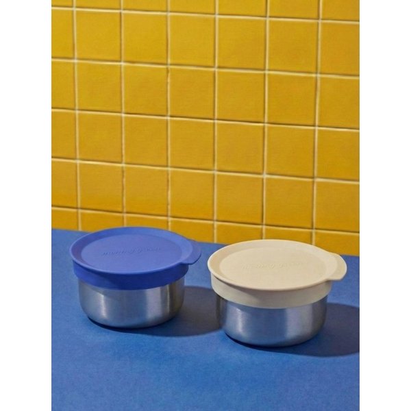 스텐 멀티볼 2P 이유식용기 밀폐용기