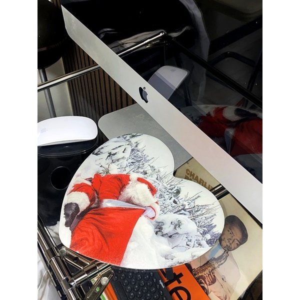 Gift santa mouse pad