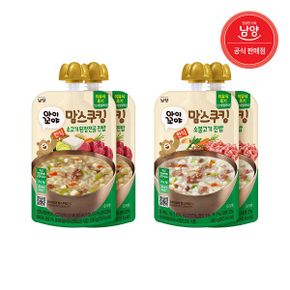 맘스쿠킹 유아 이유식 12개월   소고기된장전골 100g 2개+순두부찌개 2개_P335316350